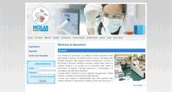 Desktop Screenshot of medlabpd.it